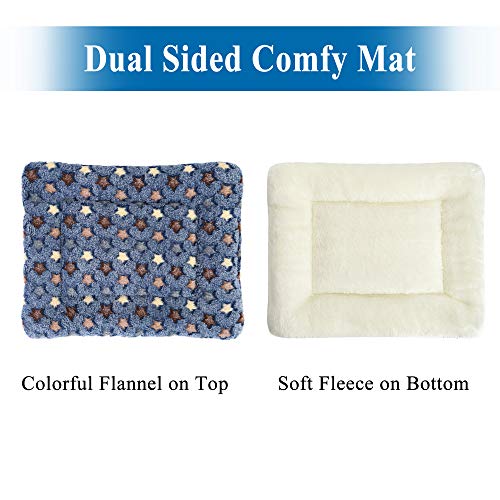 Mogoko 2Pcs Fleece Small Animal Beds, Warm Sleep Mat Pads For Guinea Pig Hamster Squirrel Hedgehog Rabbit Chinchilla #TOP2