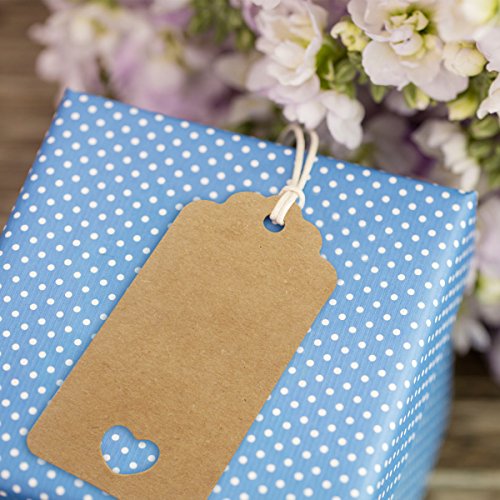 Ulable Targhette da regalo 100PCS, cartellini da