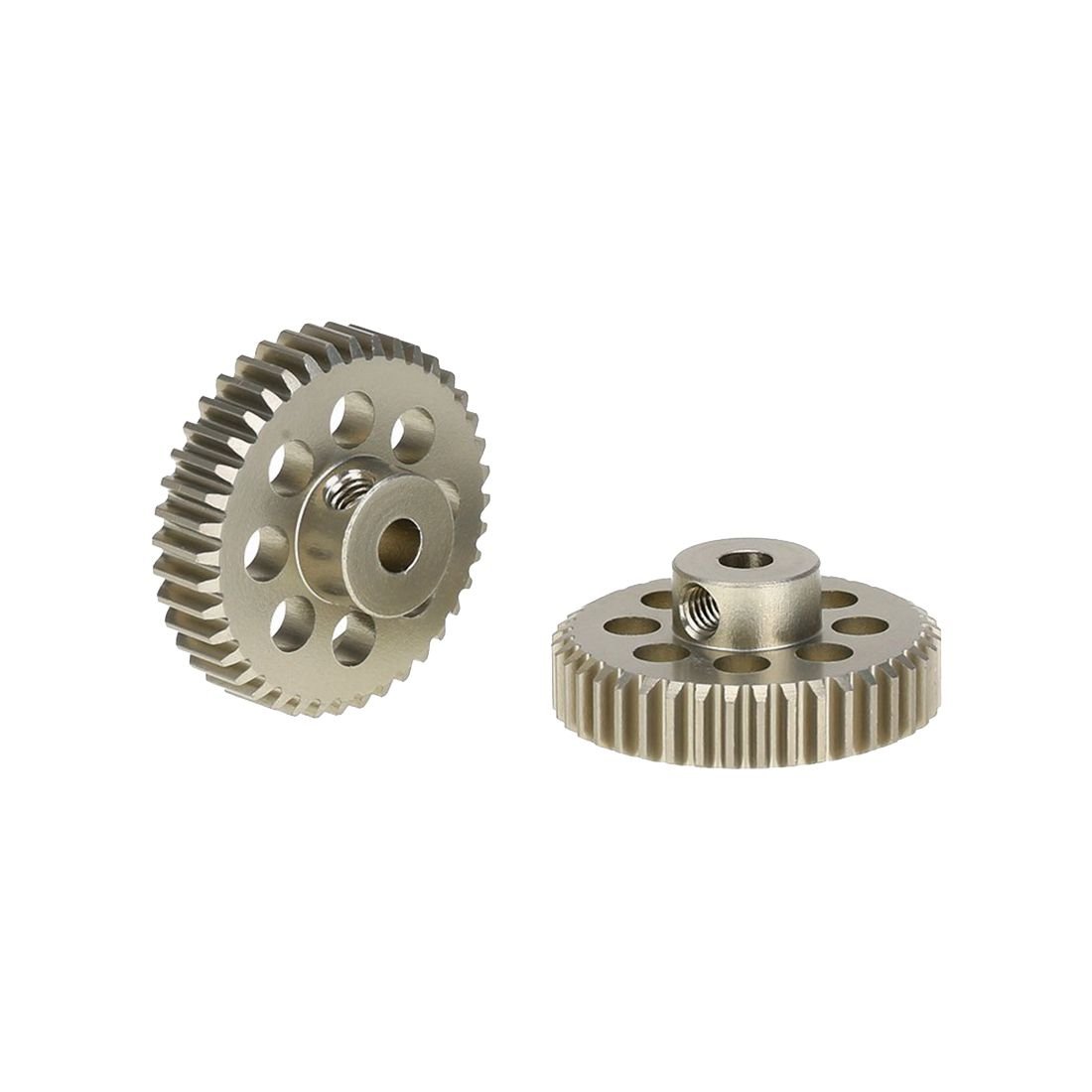 TTBD2Pcs 48DP 3.175mm 40T Pinion Motor Gear for RC Car Brushed Brushless Motor