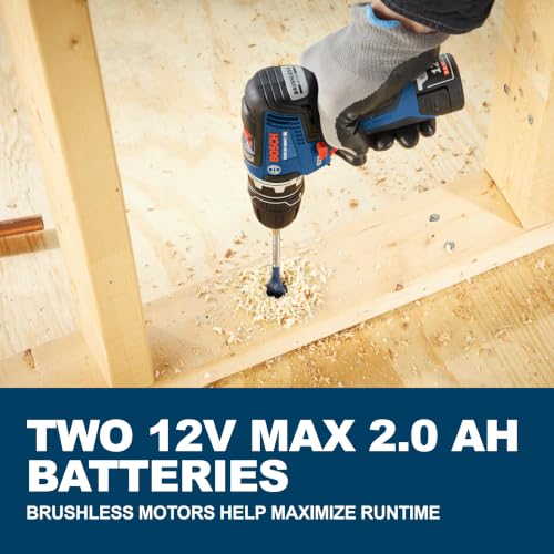 Bosch GSR12V-300FCB22 12V Max Drill/Driver 5-in-1 Flexi...