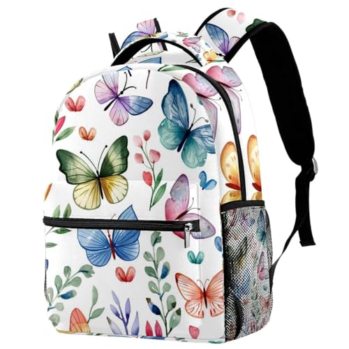 Sac à dos voyage papillons colorés, le cadeau idéal pour fille et garçon