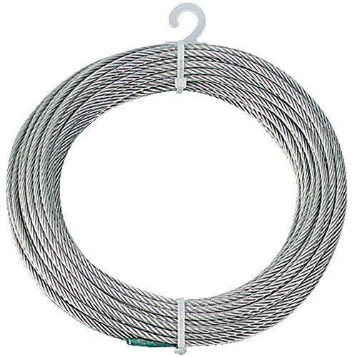 TRUSCO ステンレスワイヤロープ Φ6.0mmX20m CWS-6S20