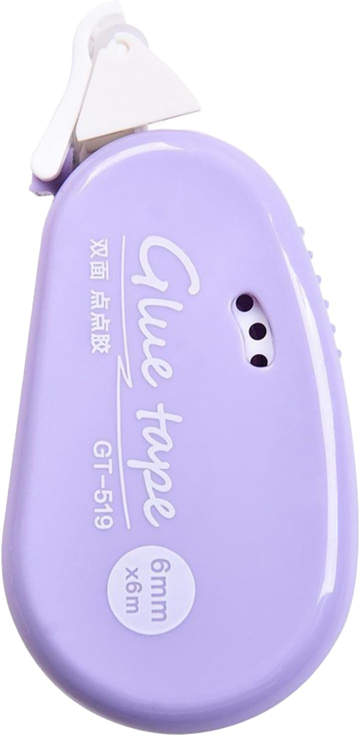 Glue Roller Scrapbooking - Double-Sided Tape Dispenser, Refillable Tape Runner, Scrapbook Adhesive Tool, - Craft Adhesive, Multi-Purpose Use for Girls, Children, All Ages