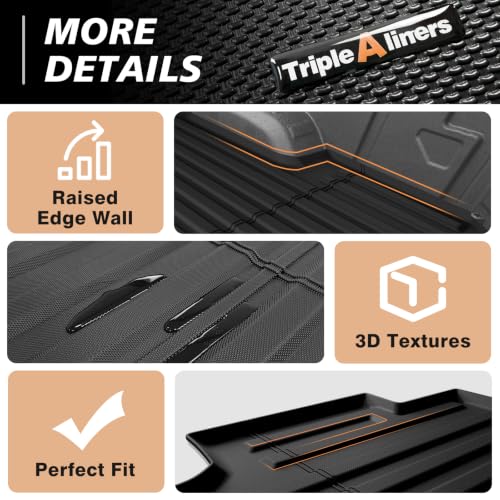 Image of TripleAliners 8.2FT Truck Bed Mat for 2019+ Chevy Silverado /GMC Sierra 1500