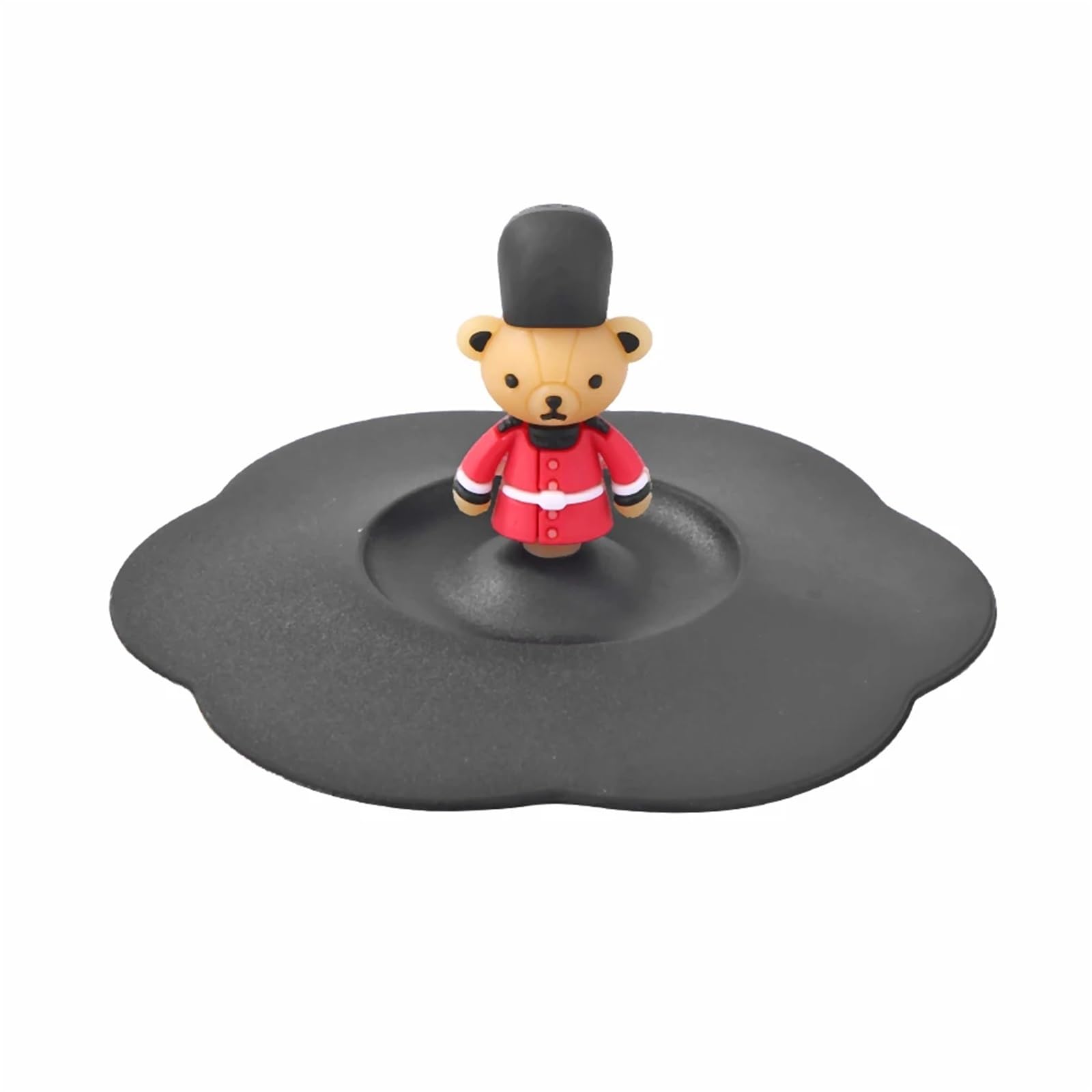 5Pcs Cat Silicone Cup Cover Dustproof Leakproof Tea Coffee Sealed Lids Cap Anti-dust Reusable Seal Suction for Cups(Color10)