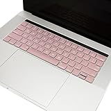 TOP CASE - Ultra Slim Silicone Keyboard Cover Skin Compatible with MacBook Pro 13