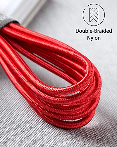 Pacote com 3 cabos USB tipo C 3A, carregamento rápido, cabo USB-A para USB-C longo para Samsung Galaxy Note 10, S20 S10 S9 Plus, A10e A20 A50 A70 A71 A51, Xperia 10, LG Stylo 6 5 4 G8X G8 G7 V60 K51