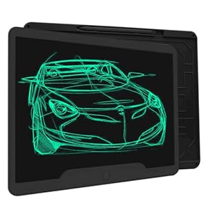 Richgv LCD Writing Tablet, 15 Inch Electronic Graphics Tablets Doodle Pads Digital Ewriter, Portable Drawing Board for…