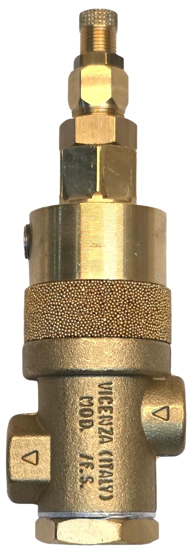 Valvola Pilota Motocompressore Marcia a Vuoto Scarico Aria Comando Acceleratore Attacco 3/8”