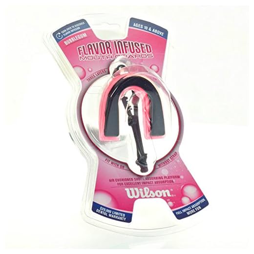 Wilson BUBBLEGUM Geschmack PROFI Mundschutz GEL mit oder ohne Strap X-Series + Dose /Box Herren Junior Damen Erwachsene Aroma Kaugummi SCHWARZ PINK ROSA Zahnschutz Sport dreischichtig