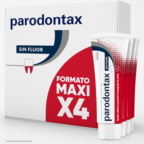 Parodontax Pasta de Dientes Sin Flúor 4x75 ml