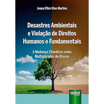 Capa do livro Desastres Ambientais e Violação de Direitos Humanos e Fundamentais - A Mudança Climática como Multiplicador de Riscos