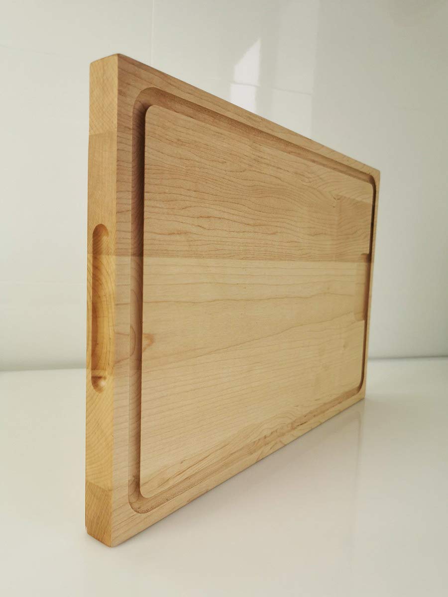 Buy MEET WOODS le Wood Cutting Board with Juice Groove Best Kitchen