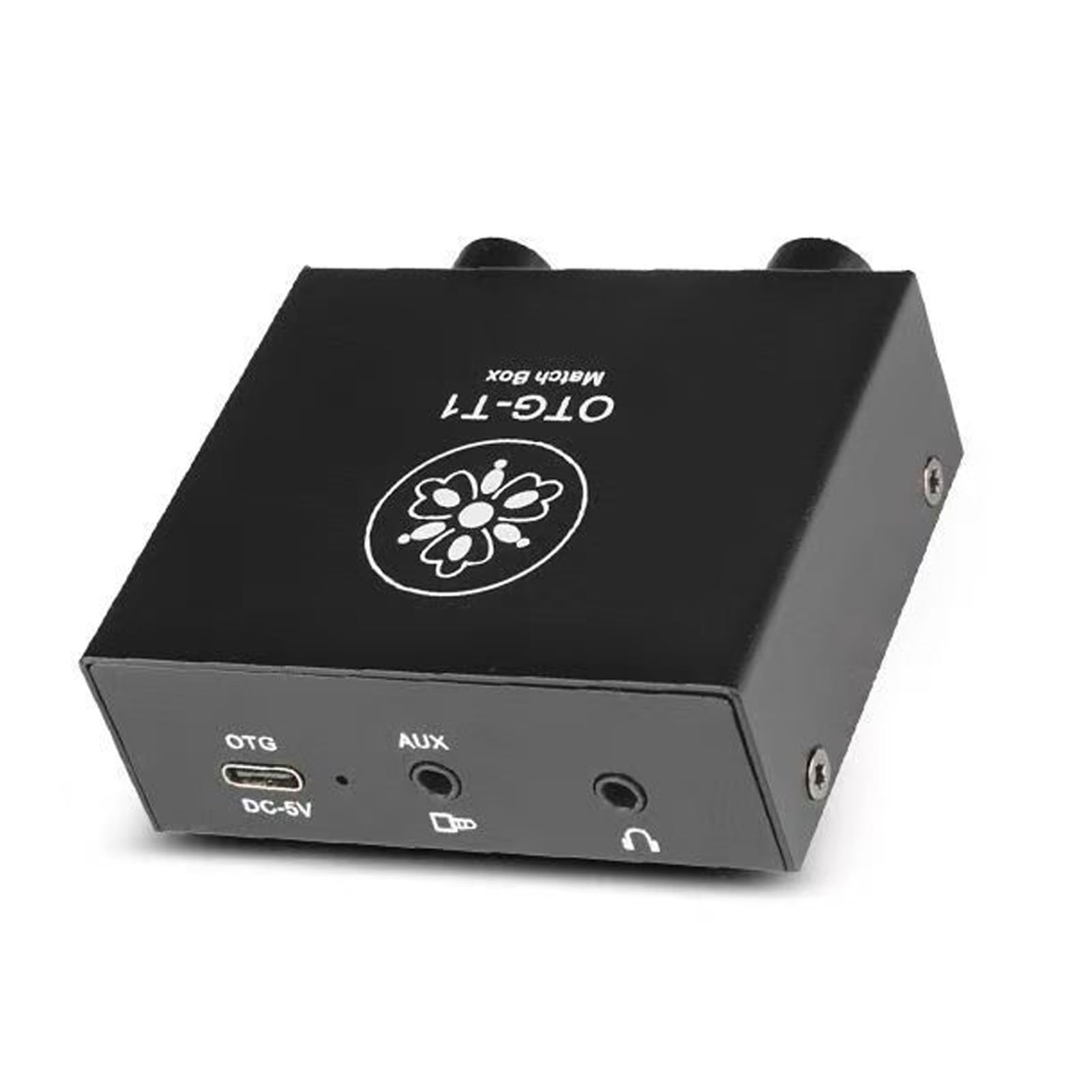 RiToEasysports Interfaccia Audio, Monitoraggio a Latenza Zero, Doppi Jack per Cuffie per la Registrazione in Streaming Live, Podcasting