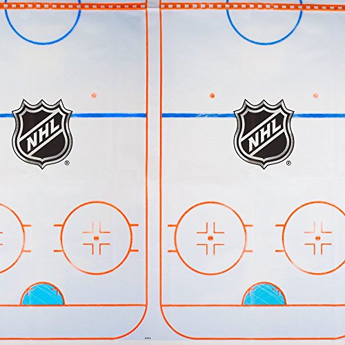 NHL Ice Time! Collection Plastic Table Cover | 54'' x 96'' | 1 Pc.