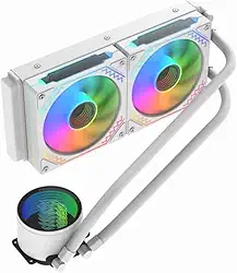 WATER COOLER GAMER K-MEX WAC8 INFINITE SPACE WHITE 240MM ARGB WAC8F12QFTDAB0X