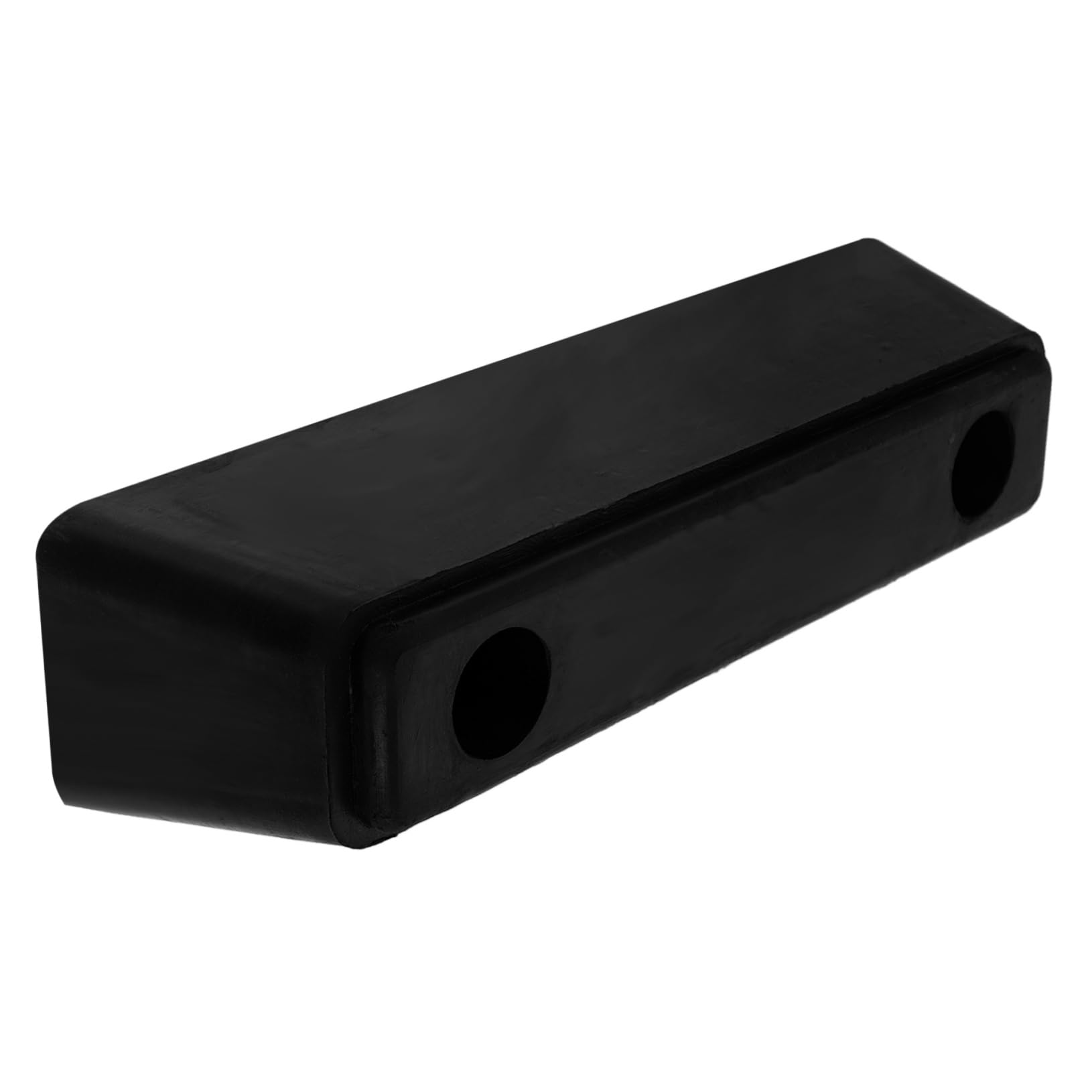 ABOOFAN Bloc de Pare-Chocs Rectangulaire Noir en Caoutchouc Protection Anti-Collision Renforcée pour Camions et Remorques pour Sécurité Lors du Transport
