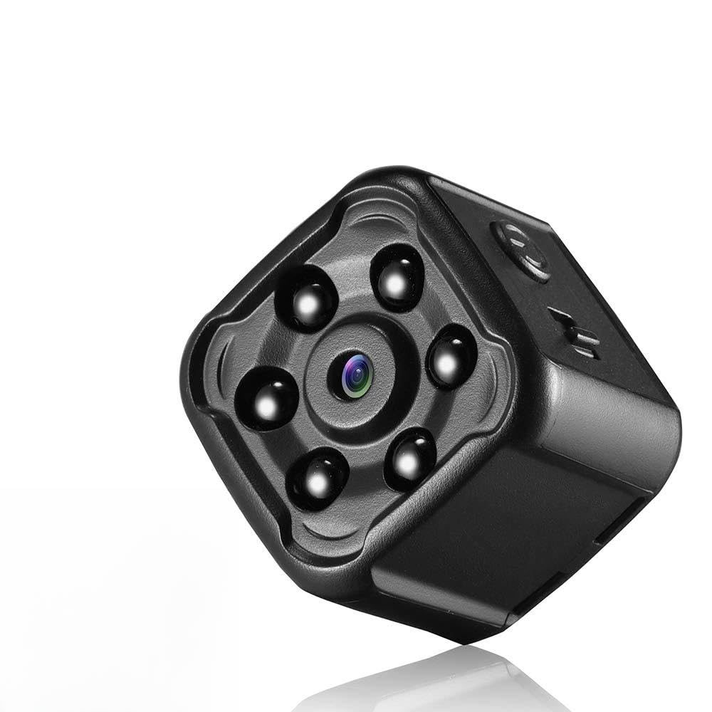 Small Camera, Oumeiou 1080P HD Portable Mini Camera 75° Wide Angle Video Recorder Nanny Cam with Night Vision Loop Recording Indoor Outdoor Mini Video Camera