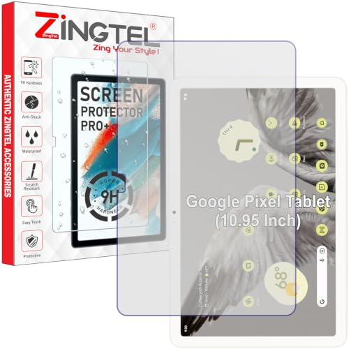 Image of Screen Guard Compatible With Google Pixel Tablet (10.95 inch Inch Tab) Flexible Fiber Screenguard Not a Tempered Glass Screen Guard