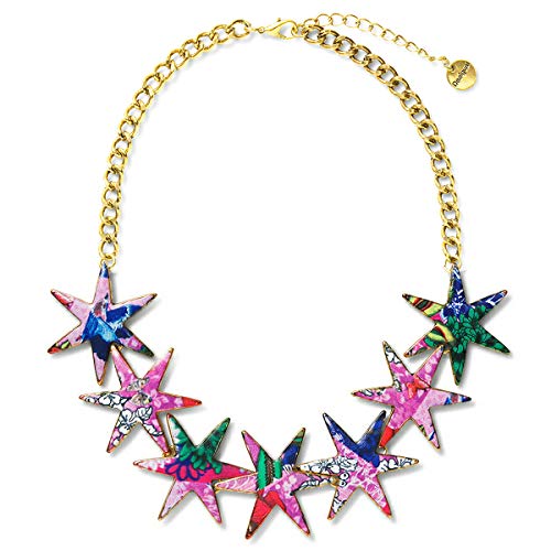 Collier Pendentif œil Desigual – Argenté – Neuf Avec étiquettes