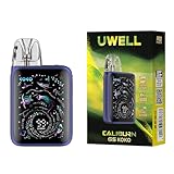 Uwell Caliburn G5 KOKO Kit 35 W con batería de 1600 mAh, cartucho GPP de 3 ml y 0,6 ohmios, vaporizador electrónico para cigarrillos electrónicos, vapeo MTL/RDL No Nicotine (Midnight Blue)