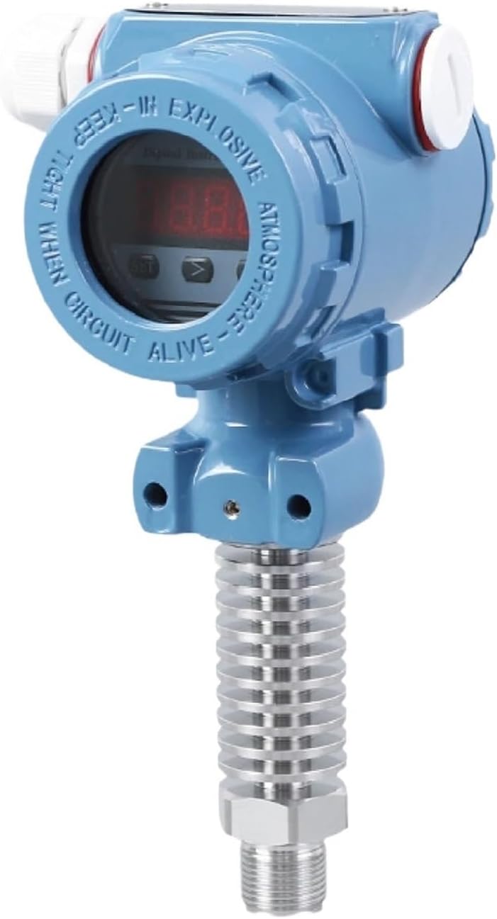 Digital Pressure Transmitter 4‑20mA RS485 Industrial Steam Pressure Sensor Transducer(RS485-M20-1.5,0-100KPA)