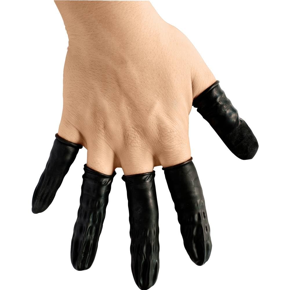 BJZ A-2822 Antistatischer Fingerling (ESD), antistatisch, puderfrei, Größe der Kleidung: L Latex