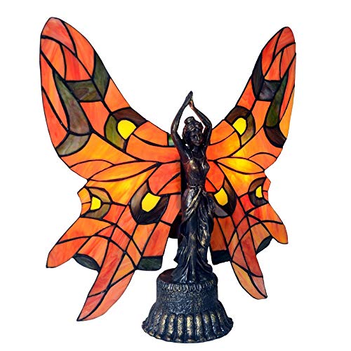 Preisvergleich Produktbild Klassisch Edison Lampenschirm Ajustable Deckenleuc European Creative Tiffany Tischlampe Handgefertigte Kunst-Dekoration Glas-Nachtlicht Innen Wohnzimmer Schlafzimmer Büro-Schreibtisch Wohnnachttisch S