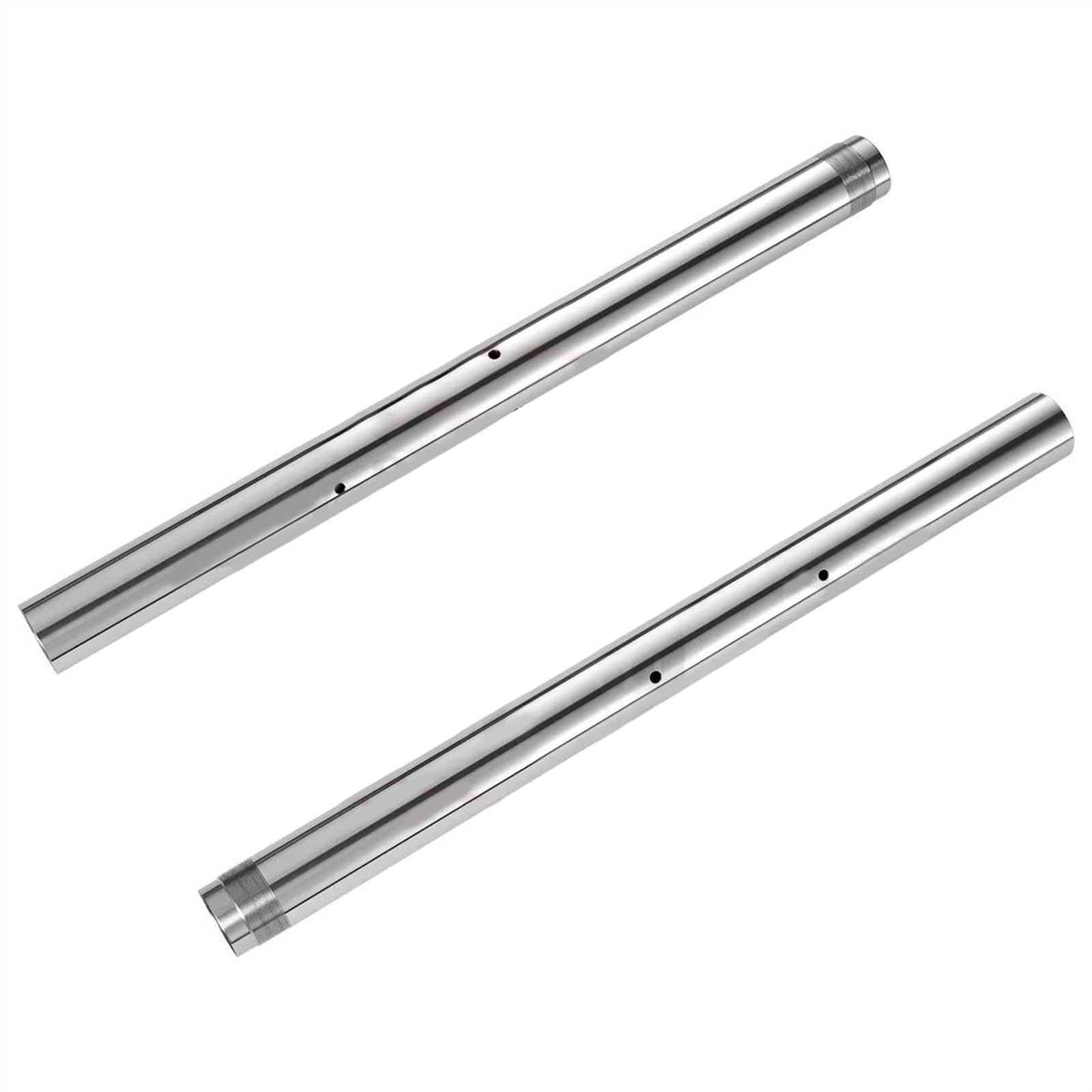 Woodey One Color Front Fork Tubes Silver Inner Pipes Pair For Suzuki Gsx-S750 2015-2016 51120-08J00-000 41X535mm