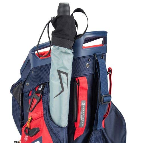SUN MOUNTAIN C 130 ネイビー/ホワイト/レッド Amazon.com: Sun Mountain Golf 2020 C-130 Cart Bag (Navy