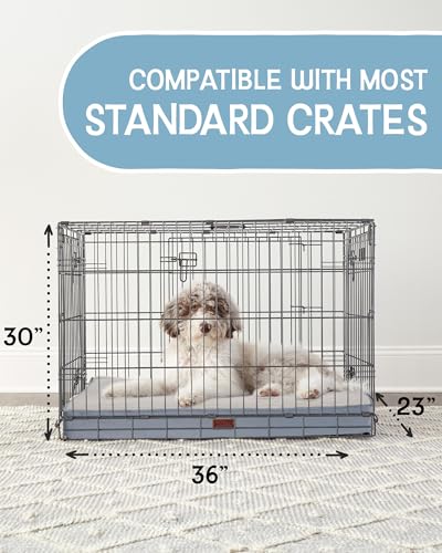 Ohgeni PBS3V255 35 Inch Orthopedic Waterproof & Machine Washable Dog Bed With Egg Crate Foam Support, Non-Slip Bottom And Removable Pet Bed Cover For Extra Large, Large, Medium, Small Dogs  thumb #2