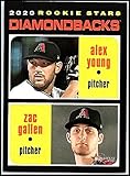 2020 HERITAGE #93 ALEX YOUNG/ZAC GALLEN RC DIAMONDBACKS BASEBALL