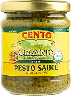 Cento - Imported Organic Basil Pesto, (2)- 6.5 oz. Jars