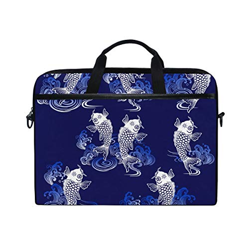 Housse ordinateur portable carpe japonaise pour le bureau