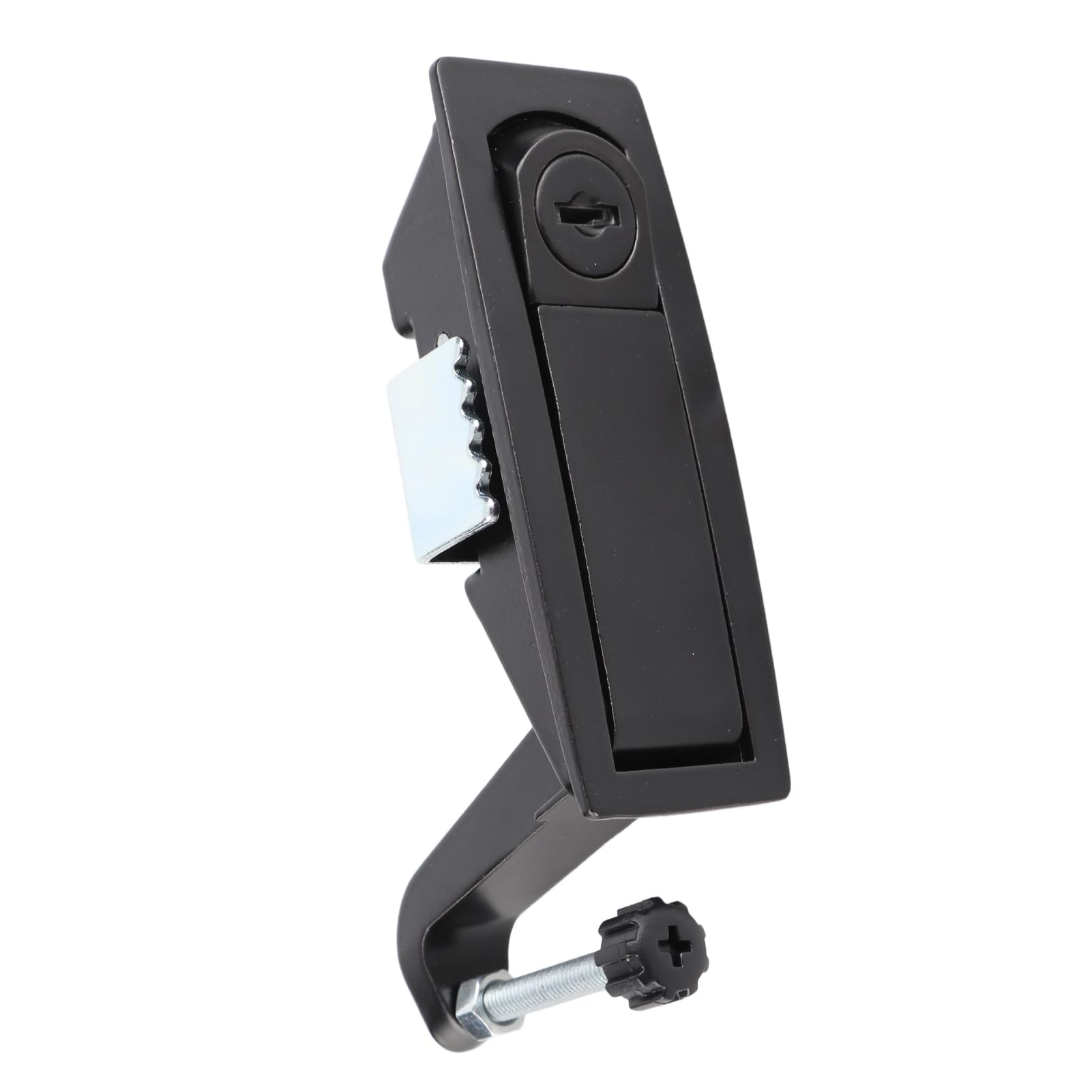 Loquet à Compression En Alliage De Zinc – Levier Réglable, Gâchette Avec Verrouillage, Pour Boîte à Outils, Armoire, Camping-car, Marine – 2 Clés Incluses