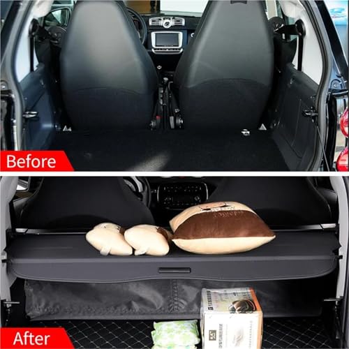 Cache-bagages Smart Fortwo W451 étanche, idéal pour vos courses en ville - 5