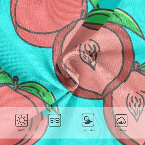 Colorful Toddler Underwear Custom 2t Cotton Little Girl Panties Cute Peaches Turquoise Briefs Undies Kids3