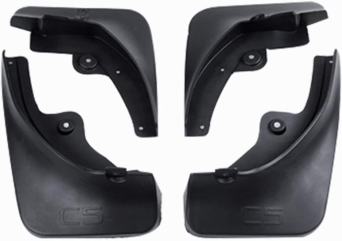 Nysldsco Normal 4Pcs Premium Mud Flaps For Citroën C5 Aircross 2017 Front And Rear Splash Guards Durable Mudguards Protection Against Road Debris