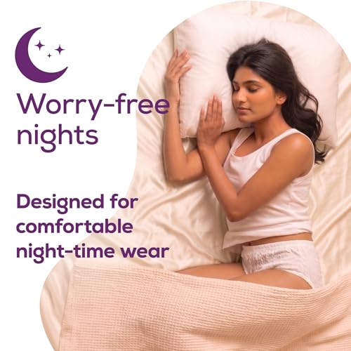 Image of Evereve Period Panty For Girls & Women, (M-L), 5 Pcs, 360 Degree Coverage, 0% Leaks, High Absorbency For Heavy Flow, Maternity Delivery Pads, Postpartum & Overnight Protection, Disposable Panty
