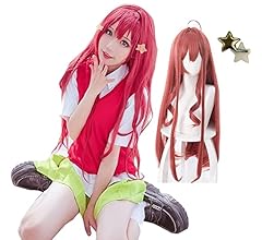ウィッグ付き 五等分の花嫁 中野 四葉  コスプレ 衣装　Mサイズ ウィッグ付き 五等分の花嫁 中野 四葉 コスプレ 衣装 Mサイズの