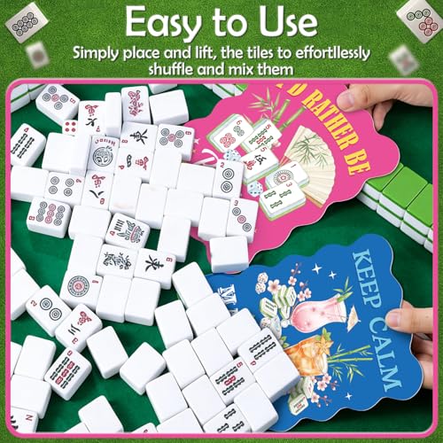 Cocktails Mahjong Shuffler Cards - 4 piezas miniatura 4