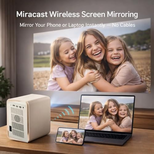 Image of Maizic Smarthome Tej Ultra Pro 8K Smart LCD Projector | 15000 Lumens | Native 7680x4320 Resolution | Android 13 | Auto Keystone & Auto Focus | 130 inch Screen | Netflix, Prime Video, YouTube | WiFi6&BT5