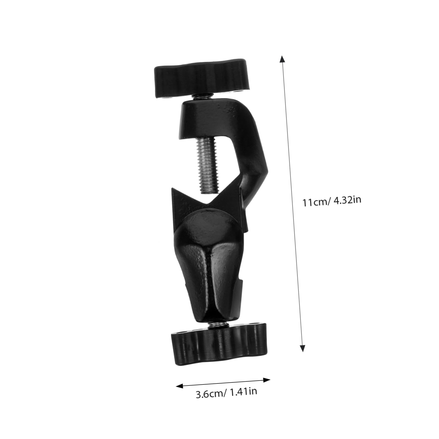 FUNOMOCYA Zinc Alloy Cross Clamp Holder Boss Head Clamp Stand Versatile Grip for Woodworking