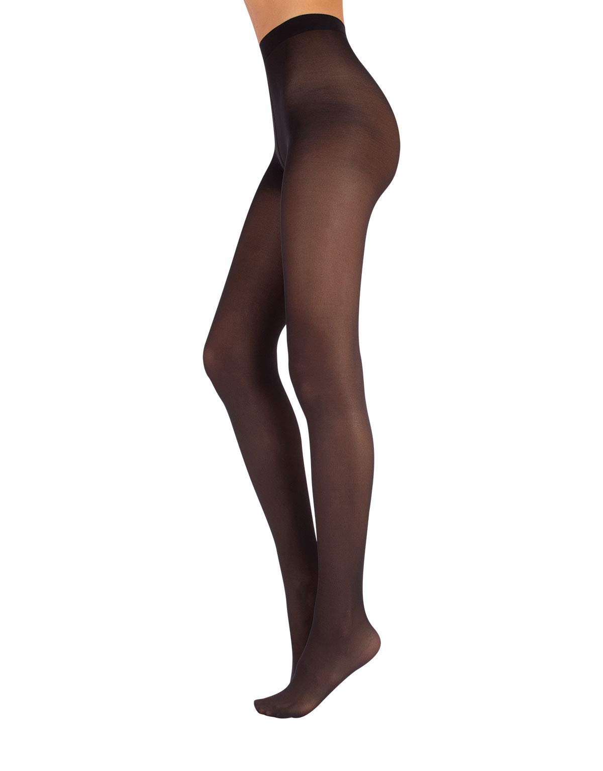 CALZITALY Professionelle Ballettstrumpfhosen Damen | Weiche Tanzstrumpfhose | Rosa, Hautfarbe, Schwarz | XS, S, M, L, XL | 40 DEN | Made in Italy