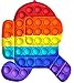 Fidget Toy Juguete Antiestres - Pop It Sensorial Among us para Niños y Adultos - Bubble Push Pop it Among Us Corriendo - Juguetes Antiestrés de Explotar Burbujas para Aliviar Estrés y Ansiedad.