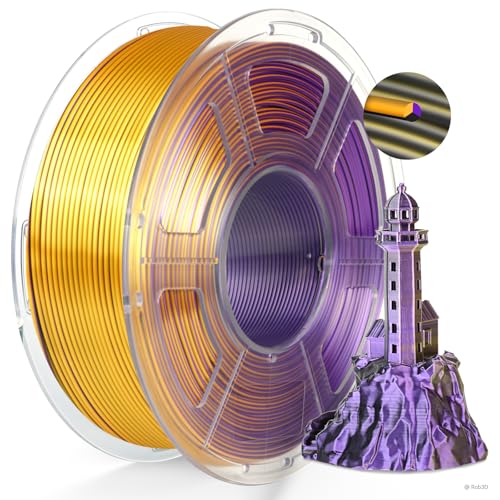 Filament TECBEARS PLA  Dwukolorowy Jedwabny (DUAL SILK)