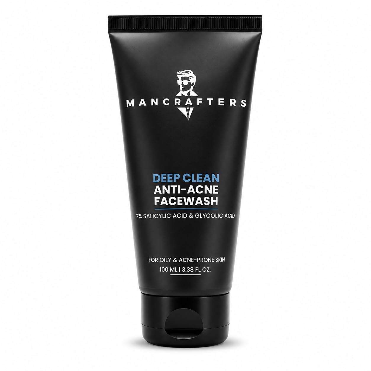 Mancrafters Deep Clean Anti-Acne Face Wash 100 ml - Image 1