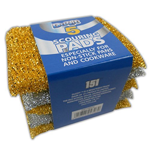 Duzzit by 151 Products Ltd - Almohadillas para fregar metálicas