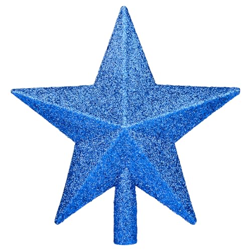 DERAYEE Glitzernde Weihnachtsbaumspitze,Stern Weihnachtsbaumschmuck...