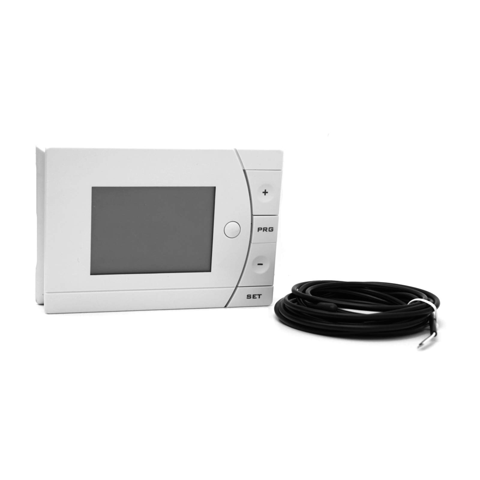 Mi-Heat Optima Raumthermostat 12V 24V Fußbodenheizung mit Bodensensor | Digitales Raumthermostat, 12V/24V, Fußbodenheizung, Bodensensor, LCD Display, programmierbar, Wohnmobil, Caravan, IP20